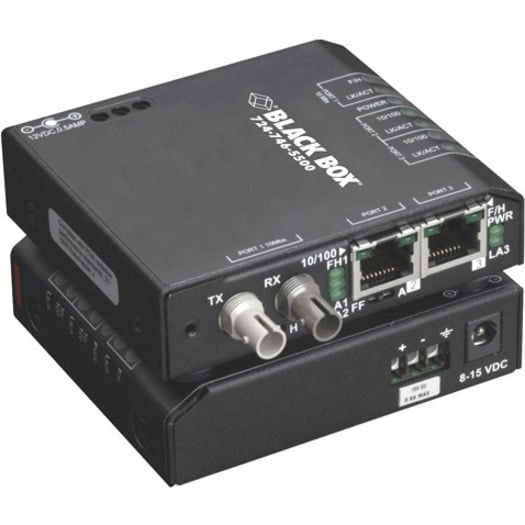 Black Box Hardened Media Converter Switch - Walmart.com