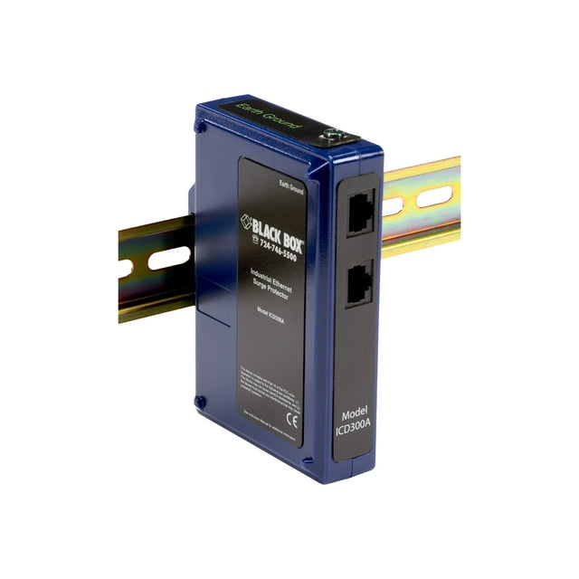 Black Box Industrial Surge Protector 10/100baset,60vdc