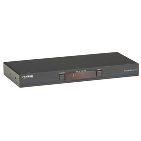 Emerald KM Switch with Glide & Switch Mouse Switching - 4 Computer(s) - 1 Local User(s) - 2 x Network (RJ-45) - 2 x PS/2 Port - 9 x USB