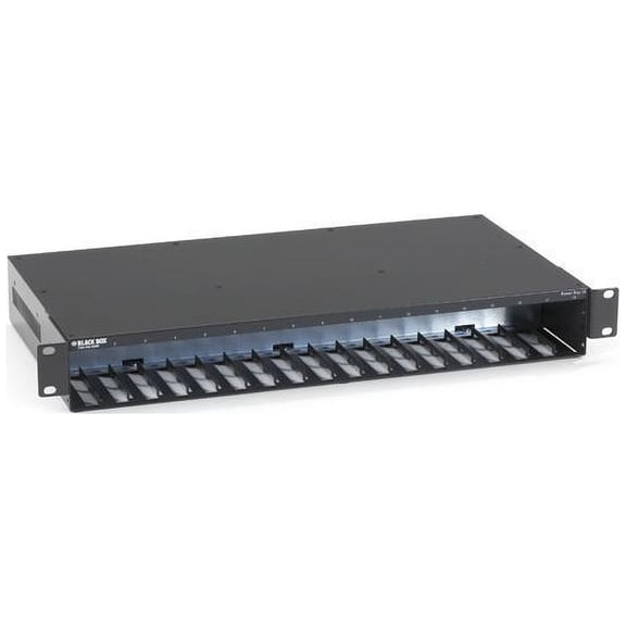 Black Box LHC018A-AC-R2 Power Tray 18-Slot For Multipow Er Miniature Media Converters