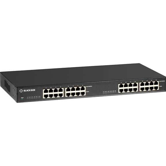 Black Box POE Injector At 16-Port 10/100/1000
