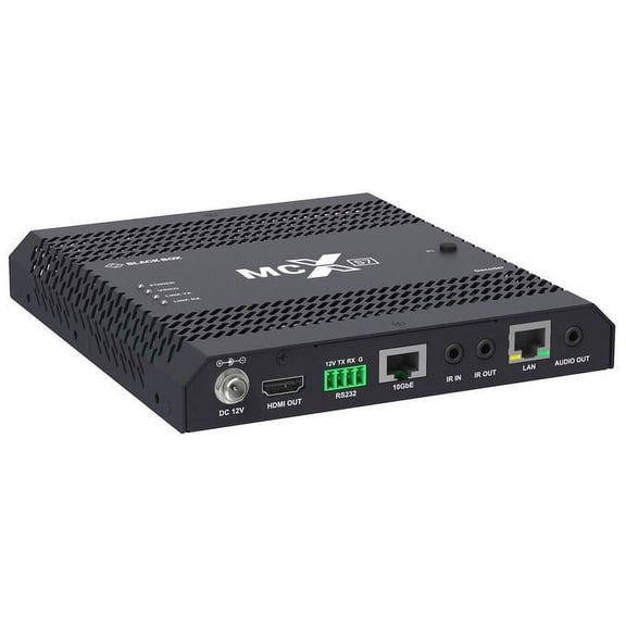 Black Box MCX-S7-DEC MCX S7 4K60 Network AV Decoder - HDCP 2.2, HDMI 2.0, 10-GbE Copper