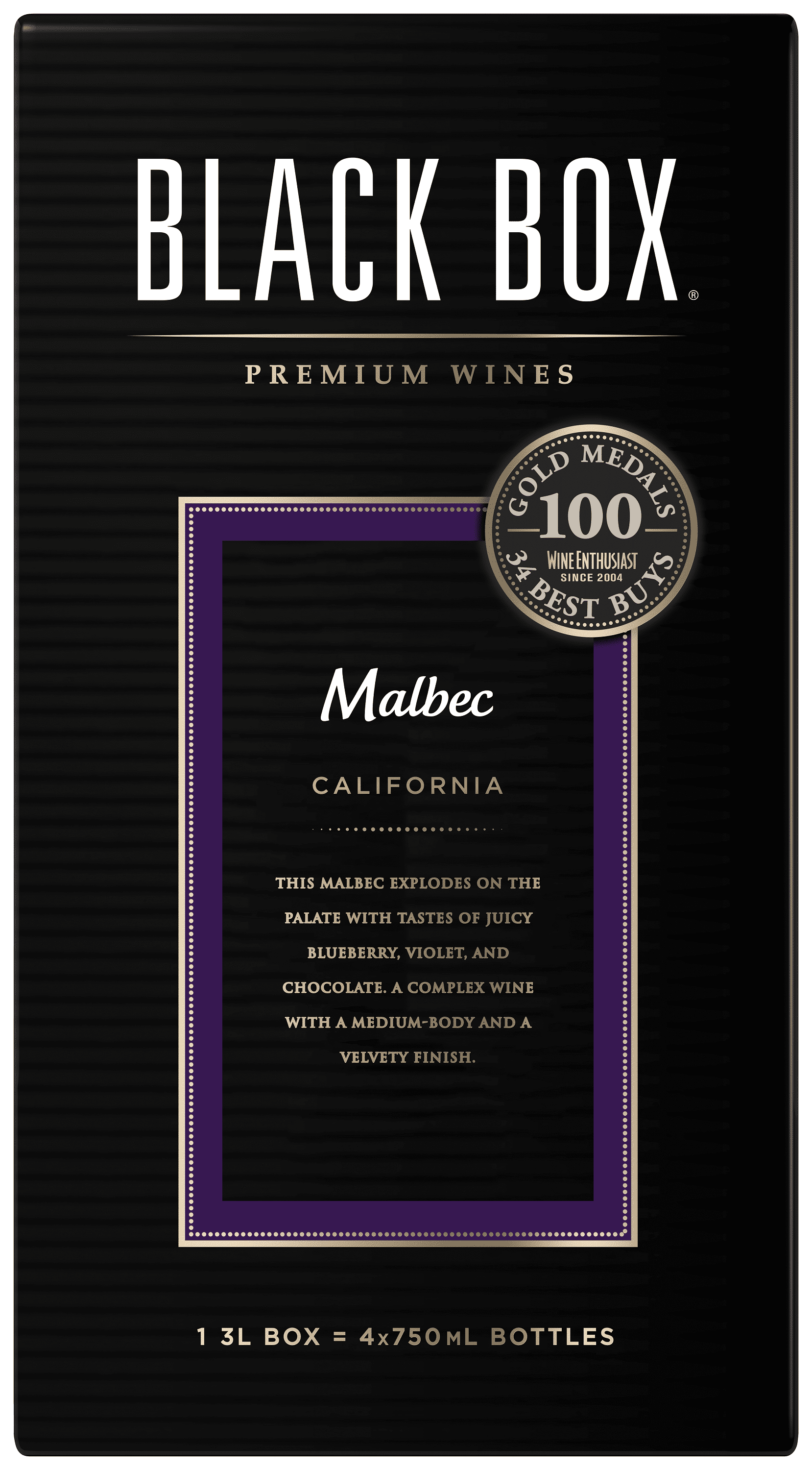 Black Box Malbec Red Wine, 3L Box