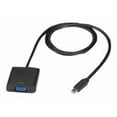 thumbnail image 1 of Black Box Mini Displayport To Vga Cable, Mf, 3-ft. [0.9-m] - Displayport/vga For Monitor, Projector, Tablet, Audio/video Device - 2.95 Ft - 1 X Mini Displayport Male Digital (envmdpvga-0003-mf), 1 of 2