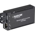 thumbnail image 1 of Black Box MultiPower LGC010A-R2 Transceiver/Media Converter - 1 x Network (RJ-45) - 1 x SC Ports - 850 nm Fiber - 10/100/1000Base-T, 1000Base-SX - 0.22 km - External, Rail-mountable, Rack-mountable..., 1 of 2