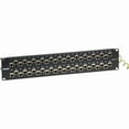 thumbnail image 1 of Black Box CAT6A Staggered Feed-Through Patch Panel, 2U, Shielded, 48-Port, 1 of 2