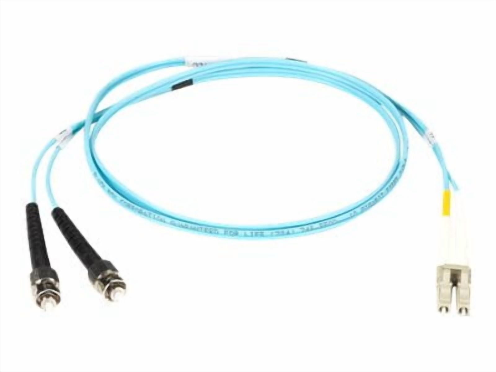 Black Box 10-Gigabit - Patch cable - ST multi-mode (M) to LC multi-mode (M) - 10 m - fiber optic - 50 / 125 micron