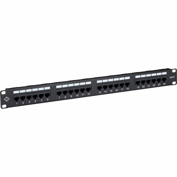 Black Box Network Services JPM624A-R2 CAT6 Patch Panel 24 Port