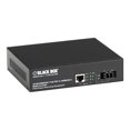 thumbnail image 1 of Black Box Network Services LPS500A-SM-10K-LC-R3 Gigabit PoE Media Converter, 1 of 2