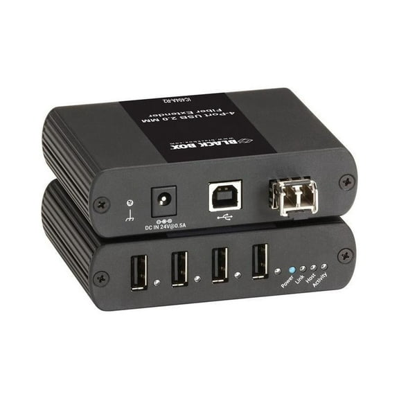 Black Box Network Services Usb 2.0 Extender 4 Port Mm