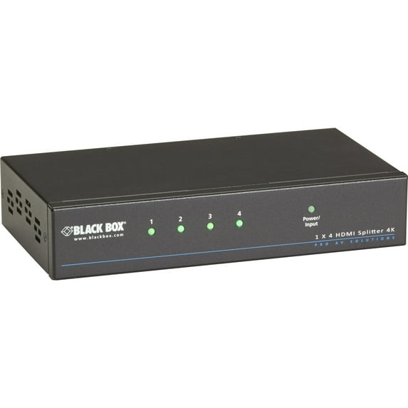 Black Box 1x4 4k HDMI Splitter