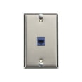 thumbnail image 1 of Black Box CAT5e VoIP Wall Phone Jack - Outlet - RJ-45, 1 of 1