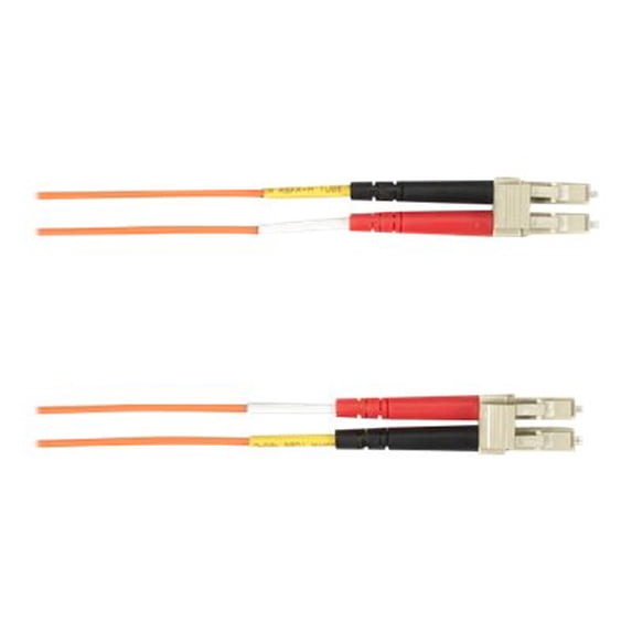 Black Box - Patch cable - LC multi-mode (M) to LC multi-mode (M) - 15 m - fiber optic - 62.5 / 125 micron - orange