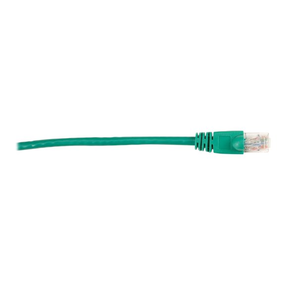Black Box - Patch cable - RJ-45 (M) to RJ-45 (M) - 25 ft - UTP - CAT 6 - molded, snagless, stranded - green