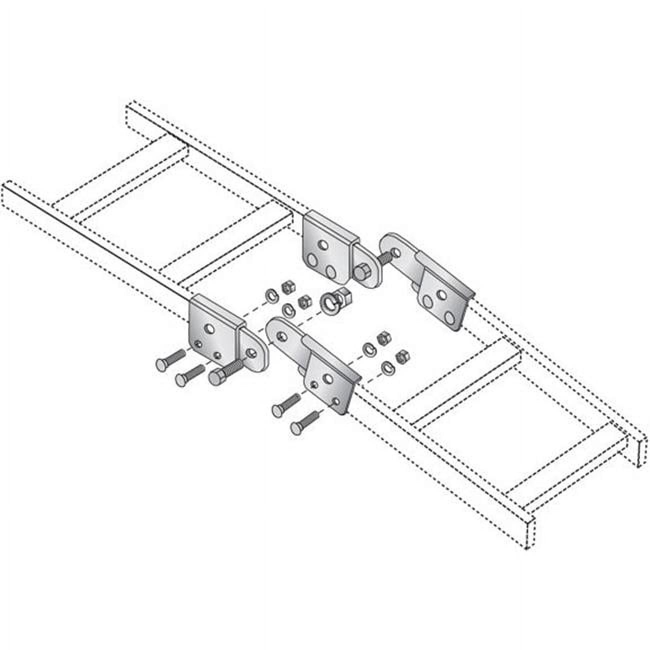 Black Box RM861 Ladder Rack Adjustable Butt Splice Kit - Walmart.com