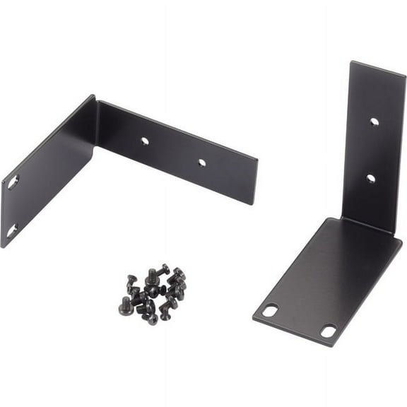 Black Box Rack Mount for KVM Switch Black TAA Compliant KV0004ARMK