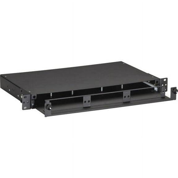 Black Box Rackmount Fiber Shelf with Pull-Out Tray 1U JPM427AR2