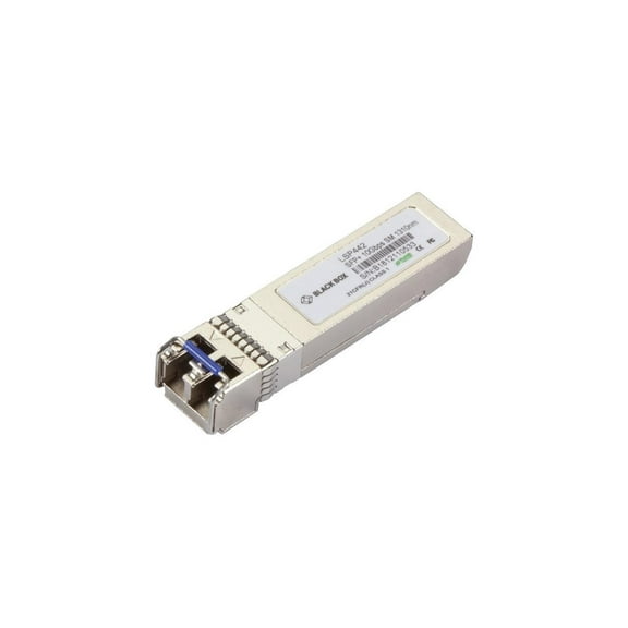 Black Box LSP442 SFP+ Module - For Data Networking, Optical Network - 1 x Duplex LC 10GBase-X Network - Optical Fiber - 1310 nm Wavelength - Single-mode - 10 Gigabit Ethernet - 10GBase-X - 10.30 Gb...