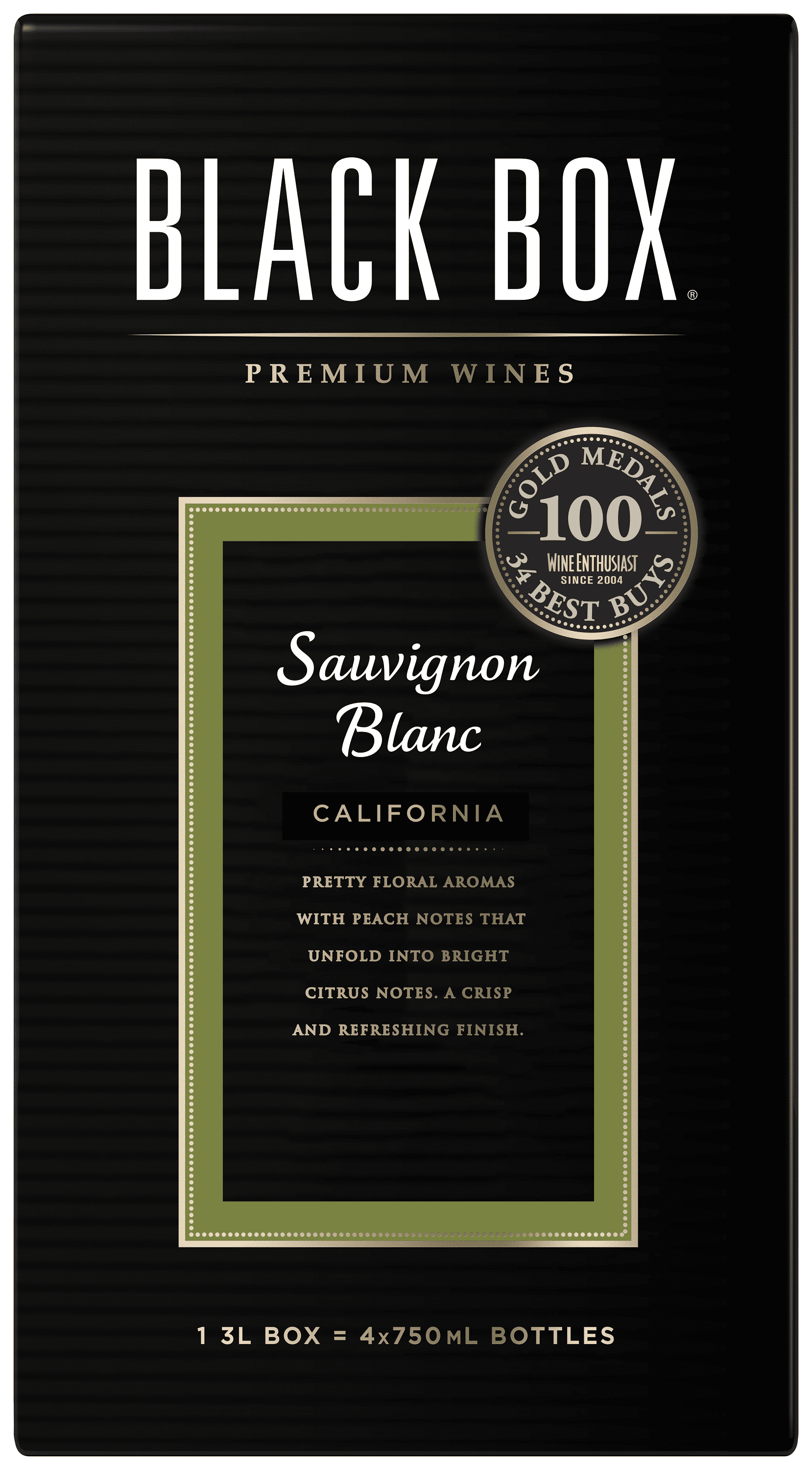 Black Box Sauvignon Blanc White Wine, 3L Box