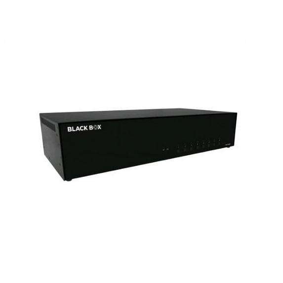 Black Box Secure KVM Switch - DVI-I - 8 Computer(s) - 1 Local User(s) - 2560 x 1600 - 10 x USB - 16 x DVI - TAA Compliant