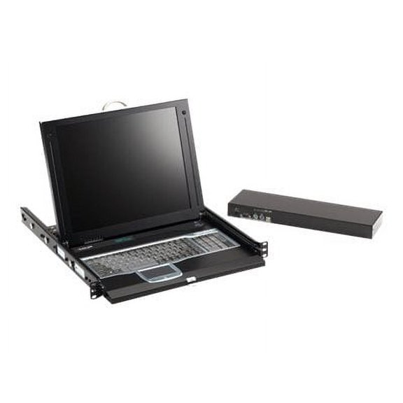 Black Box ServTray Complete 17" Single-Port KVM Module DVI VGA PS/2 or USB