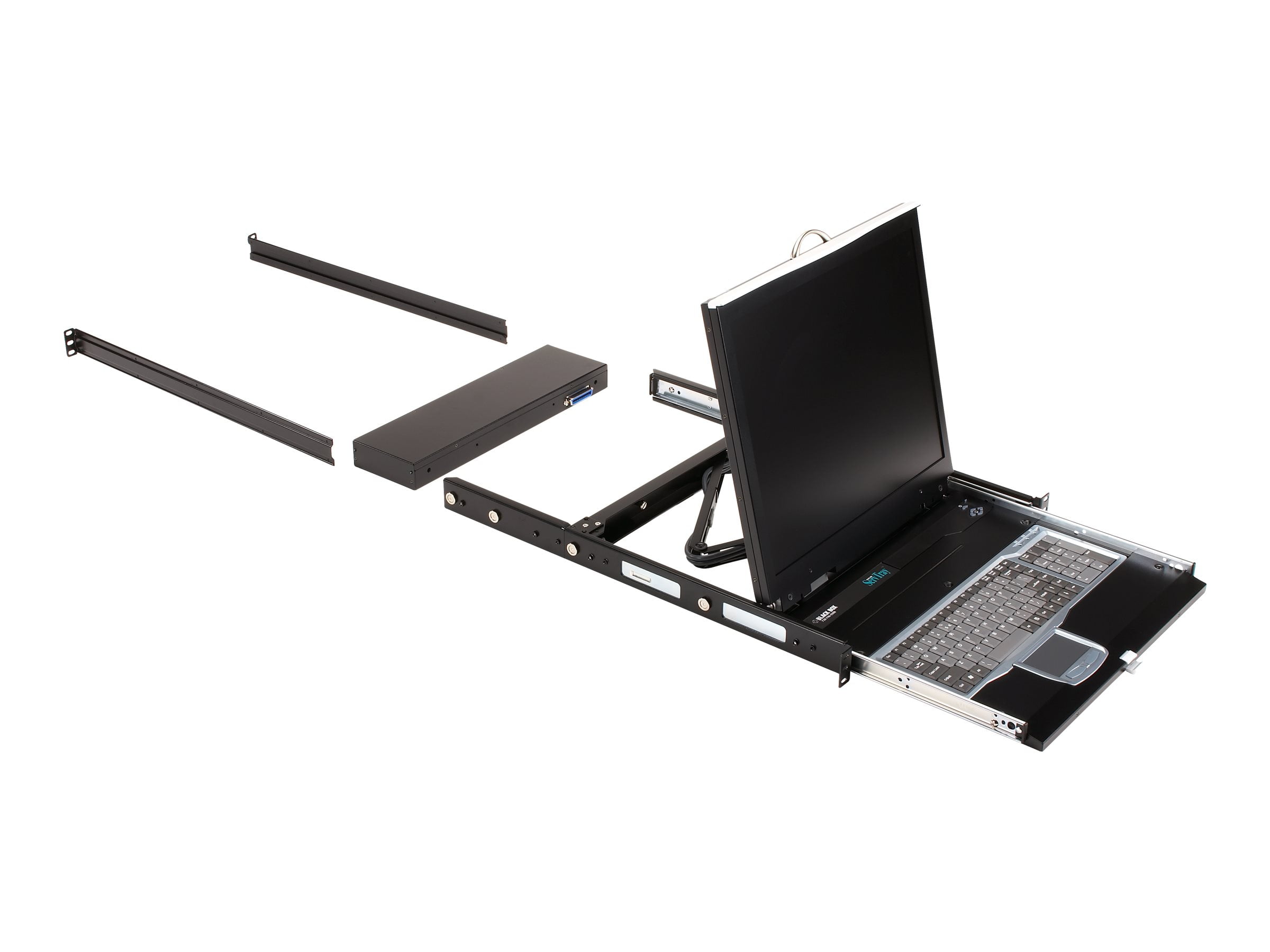 Black Box ServTray Complete 19" 8-Port KVM Switching Module USB PS/2 8 Computer