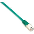 thumbnail image 1 of Black Box Network Services EVNSL0172GN-0001 CAT5e Slim Shielded Patch Cable 1ft Green, 1 of 2
