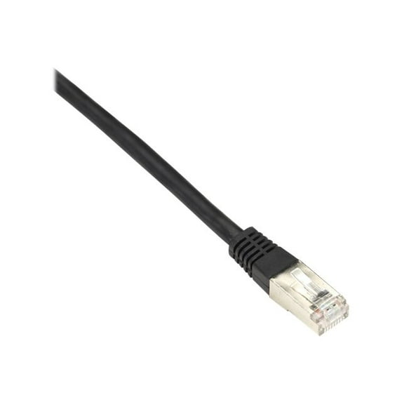 Black Box - Network cable - RJ-45 (M) to RJ-45 (M) - 6 ft - screened shielded twisted pair (SSTP) - CAT 5e - molded, stranded - black