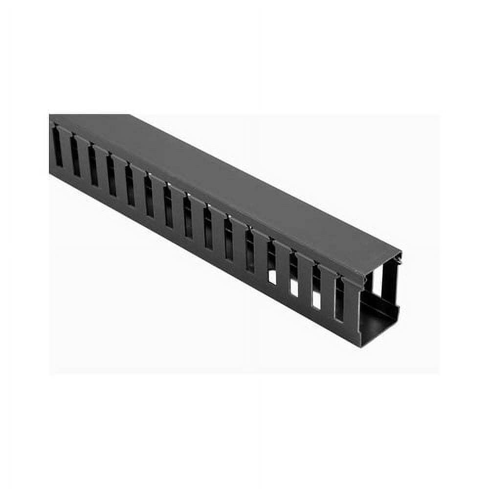 Black Box Slotted Wiring Duct Cable Raceway With Cover - 2.25