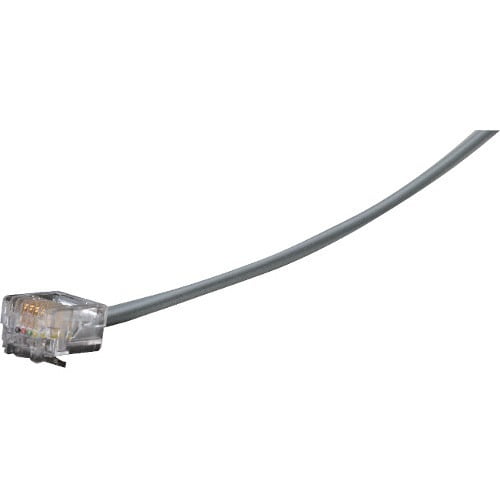 Black Box Telephone Cross-Pin Cable - RJ-11, 4-Wire, 25-ft.