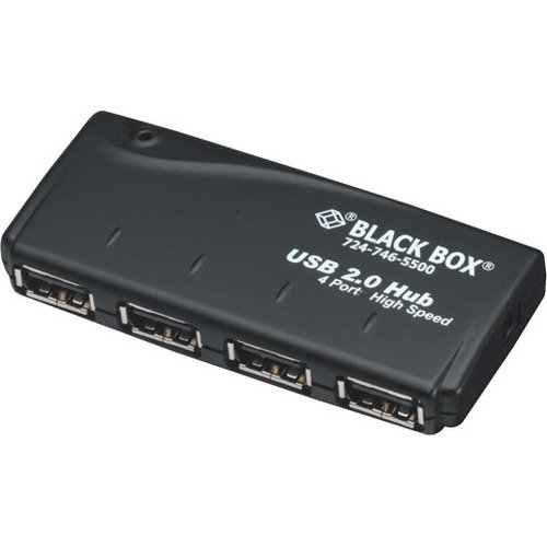 Black Box USB 2.0 Hub - USB - External - 4 USB 2.0 Ports