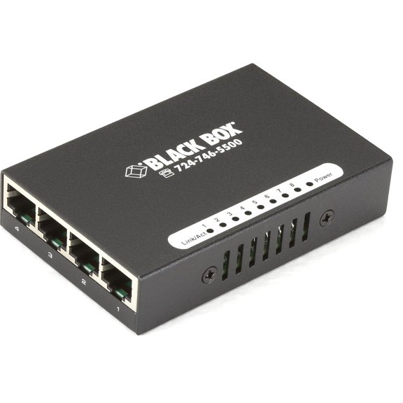Black Box USB-Powered 10/100 8-Port Switch LBS008A