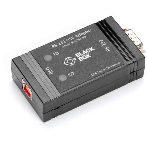 Black Box USB to RS232 Opto-Isolated Converter - - USB - TAA Compliant