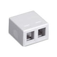 thumbnail image 1 of Black Box Value Line Surface Mount Housing Port - Modular insert housing - 2 ports, 1 of 10