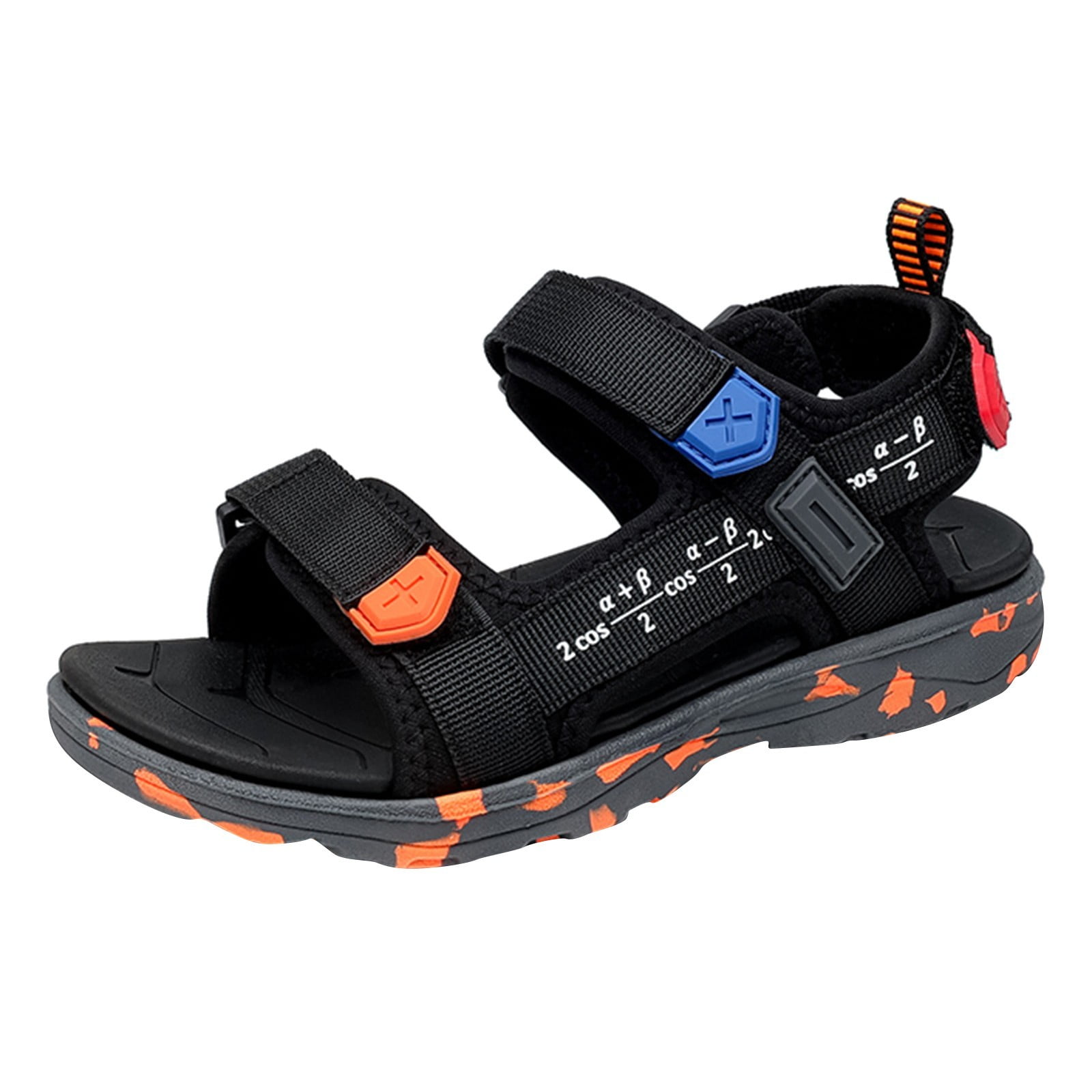 Black Boys Sandals Children Shoes Beach Sandals Light Boy Sandals Big ...