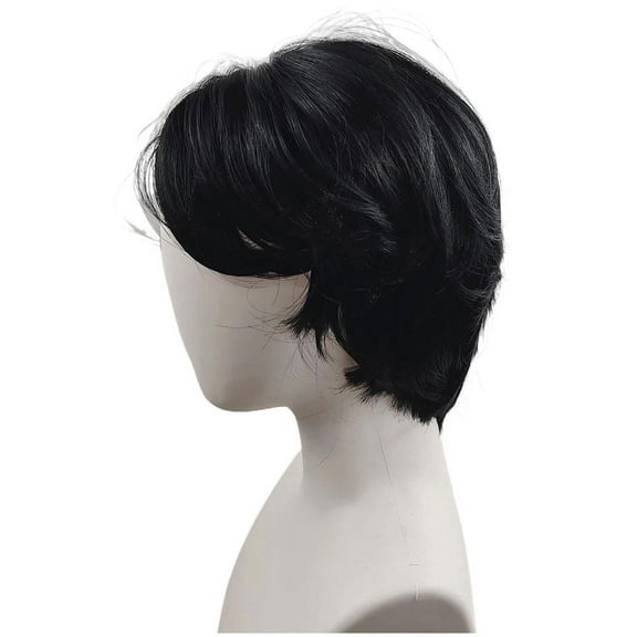 Black Braid Wig Girls Long Straight Braided Big Braid Natural-Looking for Teens and Kids