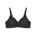 Black Bras for Women, Small Underwear Women's French Style Steel Ring