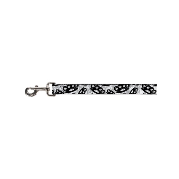Black Brass Knuckles All Over Collage Fun Animal Pet Dog Cat Leash