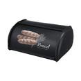 Clamp Shell Box Black Bread Box - Heavy-duty clamshell storage container with airtight ...