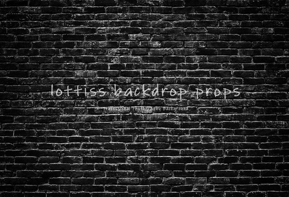 Black Brick Wall Backdrops SeriesOne For Photography Party Adult