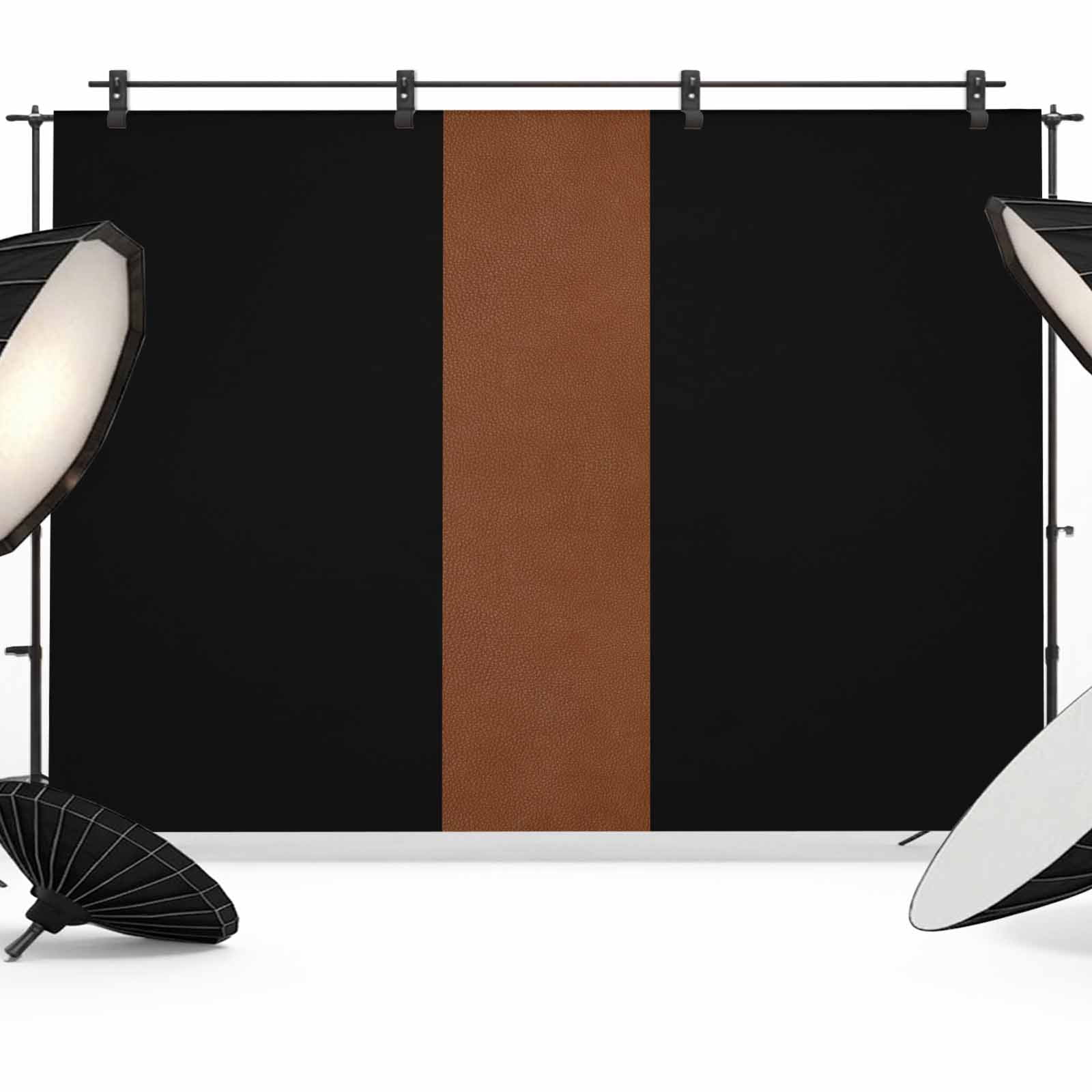 Black Brown Backdrop for Photography, Fabric Photo Background Backdrop ...