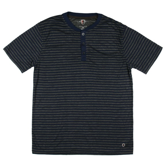 INITIMO Mens' Soft Knit V-Neck Adult Sleep Lounge Pajama T-Shirt