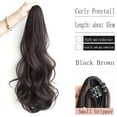 thumbnail image 1 of Black Brown Wig Female Ponytail Grab Clip Style Hip- High Ponytail Natural Forcing Fake Ponytail Female Braid, 1 of 7