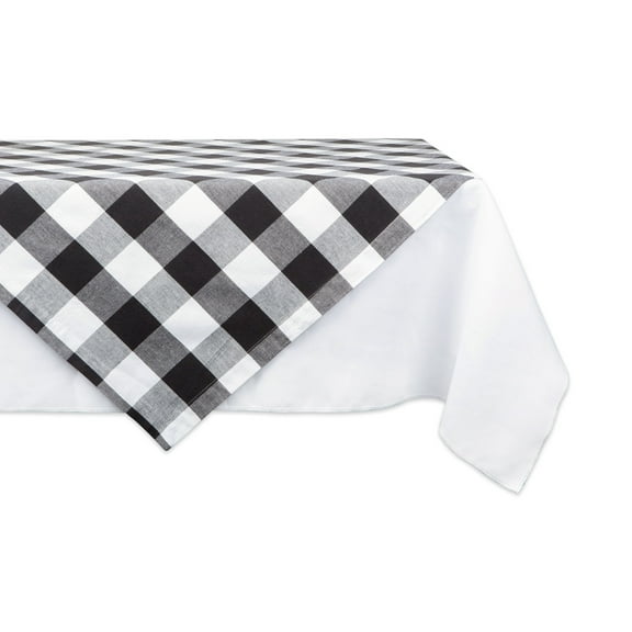 Black Buffalo Check Table Topper 40x40