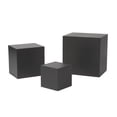 thumbnail image 1 of Black Buffet Riser Set, Home Decor, Party Supplies, 3 Pieces, 1 of 1