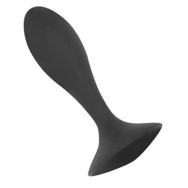 Black Bulbed Silicone Butt Plug - Intense & Fulfilling Anal Experience - Hypoallergenic Material - DP Fantasies During Sex - Small Size - Butt Plug for Women and Men - P-Spot - Flared Base