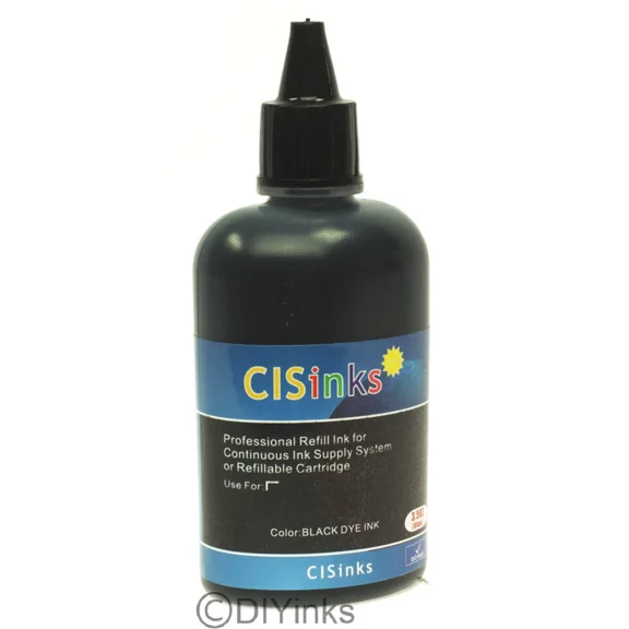 Black Bulk Ink Refill Bottles Alternative For Artisan 800 810 730 837