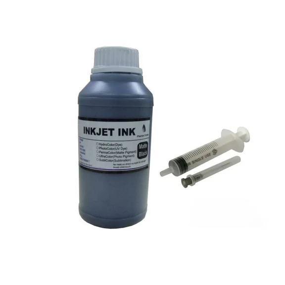 Black Bulk Refill Ink 250Ml Bottle Dye Color For All Inkjet Printer Cartridge