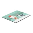 thumbnail image 1 of Black Bull Terrier Snowman Christmas Mouse Pad Hot Pad or Trivet, 1 of 1
