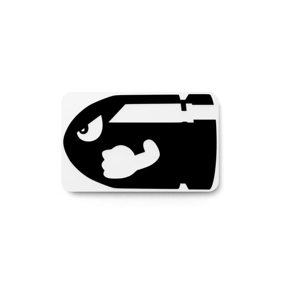 Black Bullet | Funny sign For Home or Office